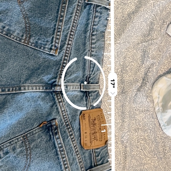 Levi’s 550 Relaxed Fit Denim Shorts Men’s 38 Orange Label - Picture 9 of 9